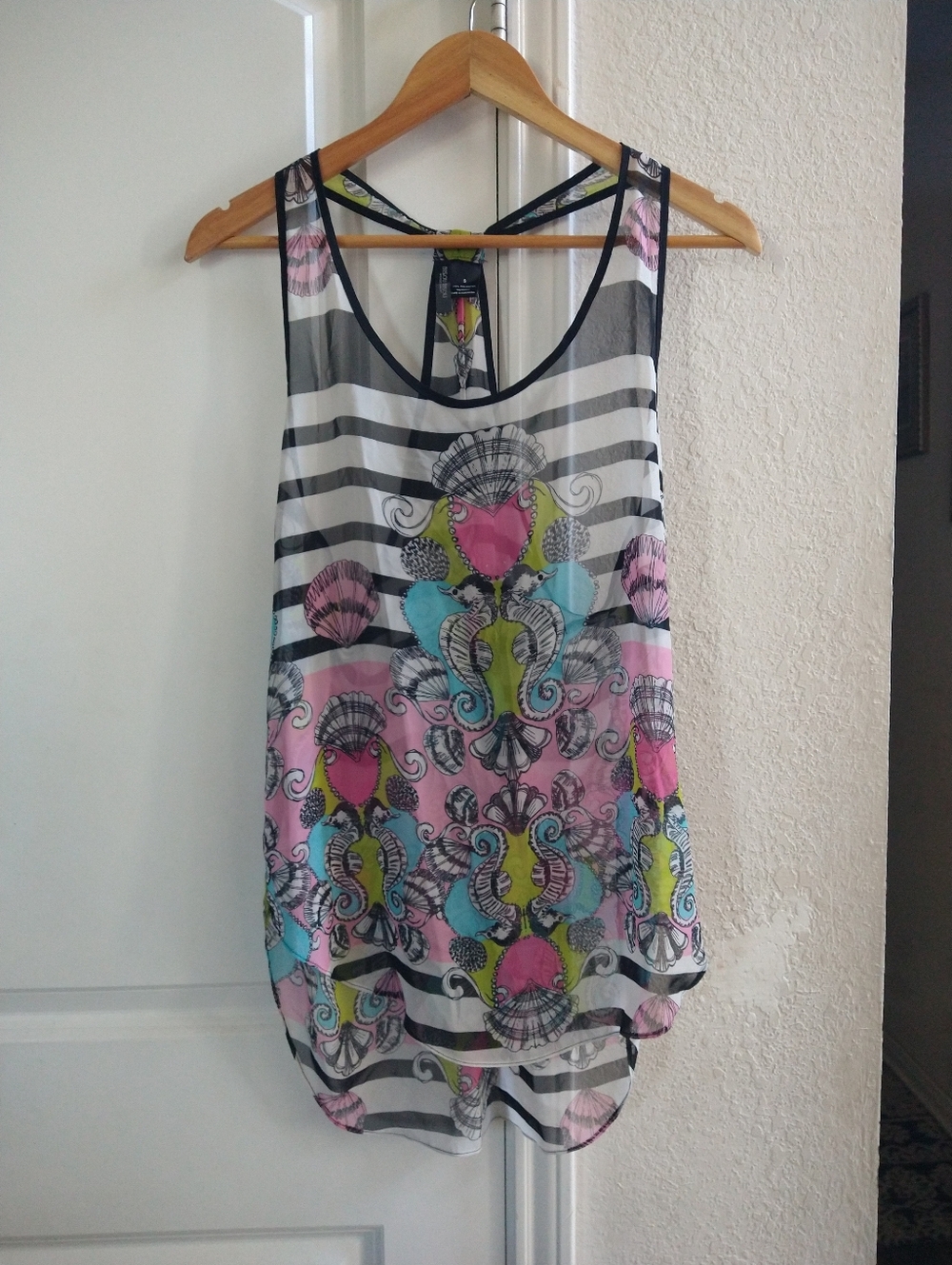 Women's Bisou Bisou Sheer Tank Top